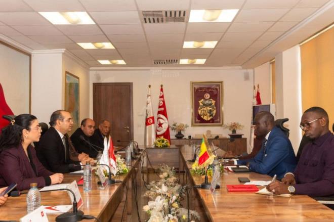 فاروق بوعسكر يلتقي وفدا من الإدارة العامة للانتخابات بالسنغال