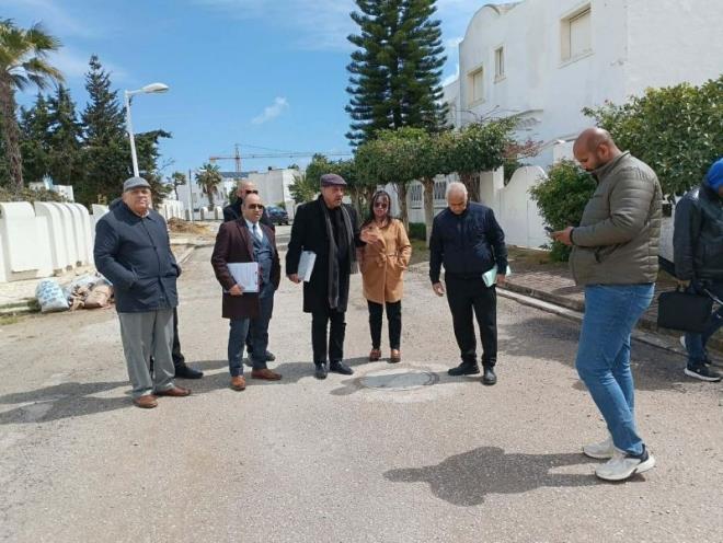 مصالح الموفق الإداري تعاين الإشكاليات المحيطة بعدم استكمال مشروع المحطة السياحية «قليبية البيضاء»