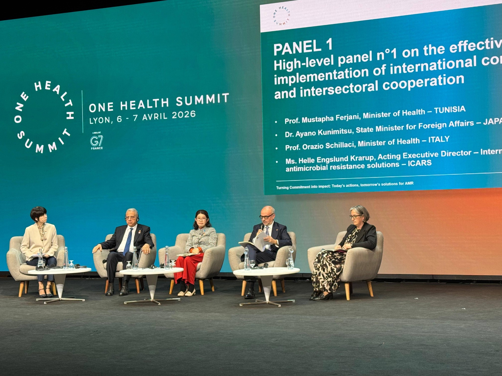 تونس تشارك في الجلسة الرئاسيّة لمؤتمر « الصحّة الواحدة "