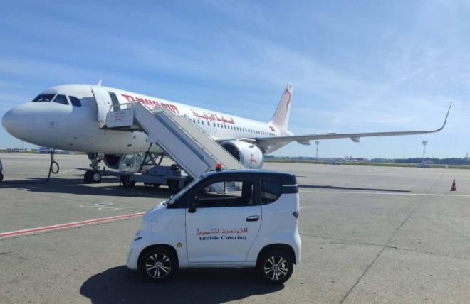 أسطول من السيارات الكهربائية لفائدة أعوان التونسية للتموين