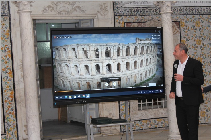  “تجربة الجم التفاعلية” تبرز إسهام الابتكار الرقمي في صون التراث الثقافي