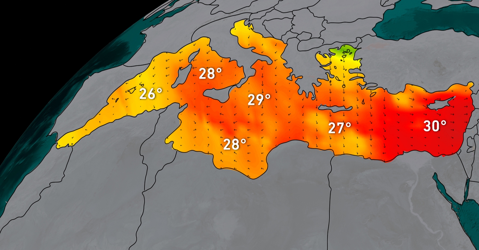 مرصد كوبرنيكوس الاوروبي : مرحلة احترار جديدة بعد اقتراب حرارة سطح البحر من المستوى القياسي