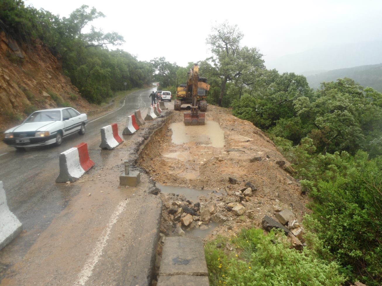 جندوبة: انطلاق إعداد الدراسات لمعالجة أضرار الانزلاقات الأرضية