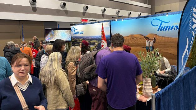 إقبال لافت على جناح تونس في معرض يعنى بالسياحة والأسفار بأوتاوا الكندية