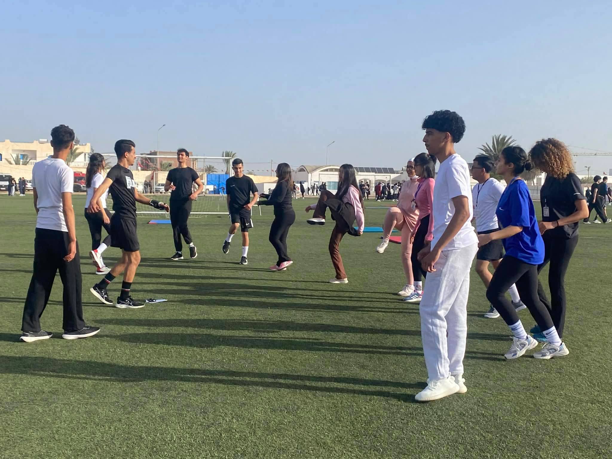 جربة : انطلاق الاختبارات التطبيقية لمادة التربية البدنية لتلاميذ البكالوريا بمعتمدية ميدون