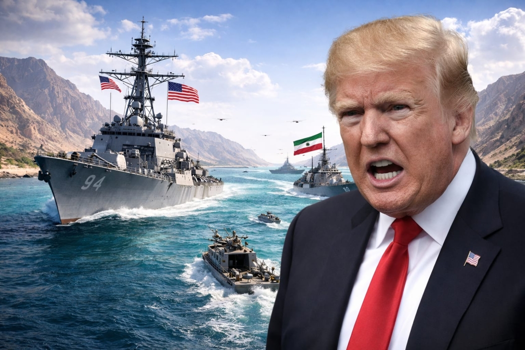 ترامب: سيتم تدمير أي سفينة إيرانية تقترب من نطاق الحصار