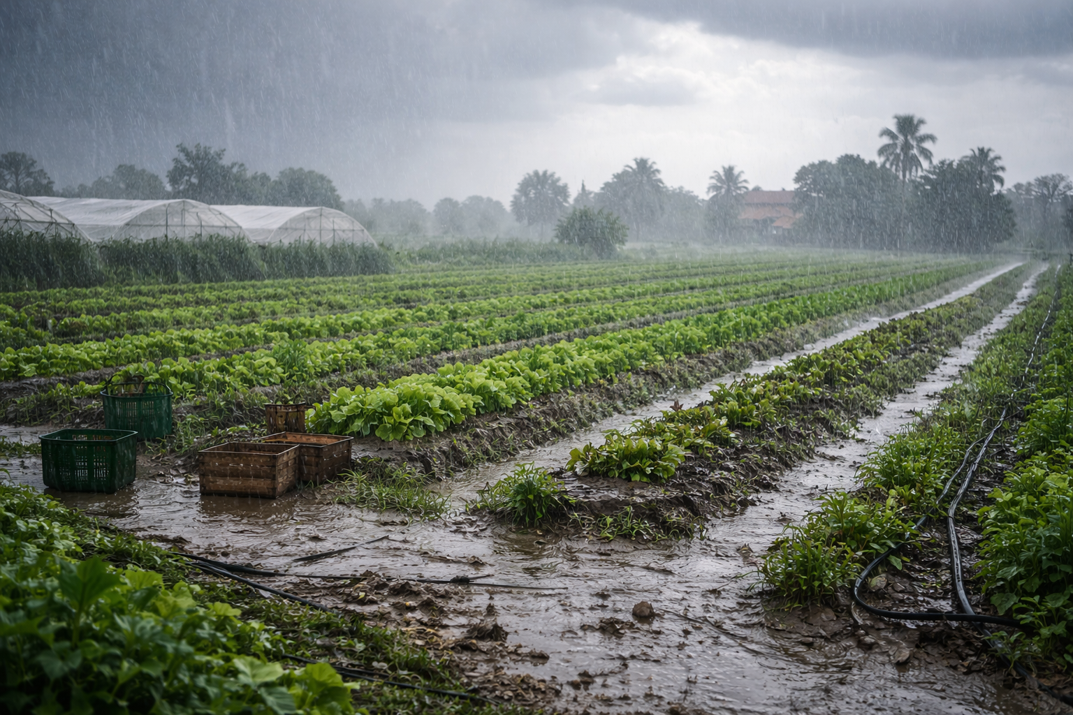 Appel à la vigilance des agriculteurs et pêcheurs face aux perturbations météo