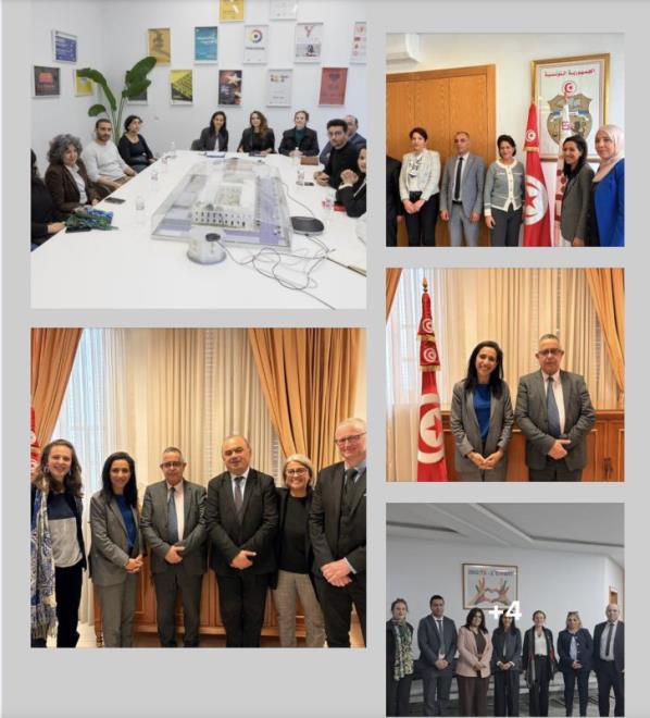 المفوضة السامية لشؤون الطفل تؤدي زيارة عمل بيومين الى تونس وتجري سلسلة من اللقاءات والاجتماعات