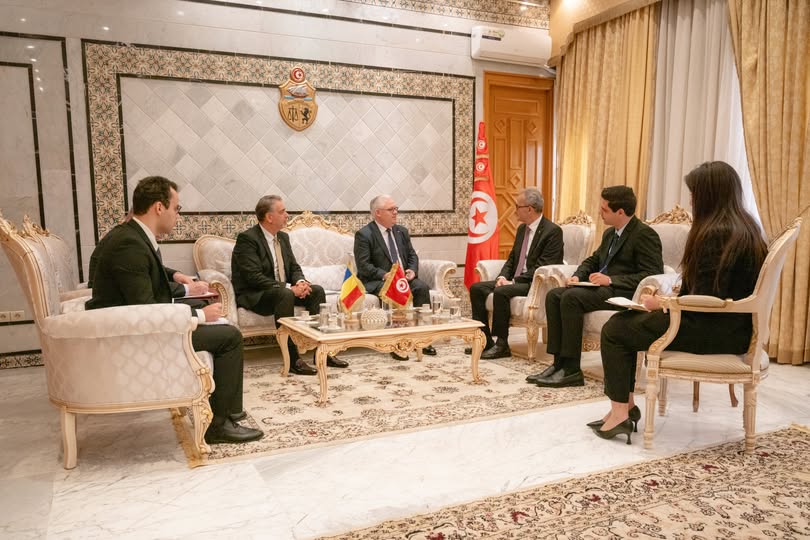 كاتب الدولة لدى وزير الخارجية يستقبل الممثل الشخصي لرئيس رومانيا لدى المنظمة الدولية للفرنكوفونية