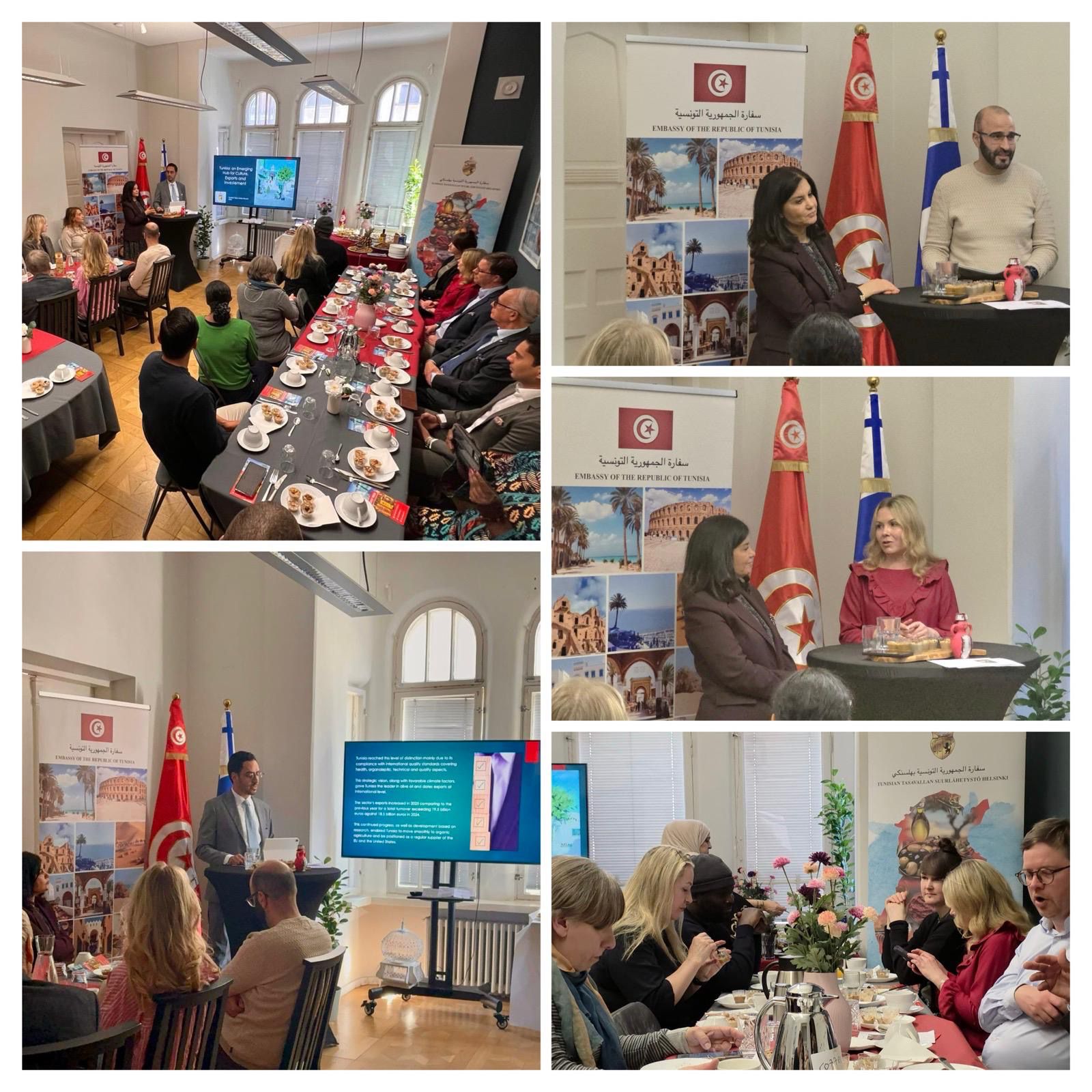 سفارة الجمهورية التونسية في هلنسكي تنظم يوما اعلاميا للتعريف بالوجهة السياحية التونسية التونسية