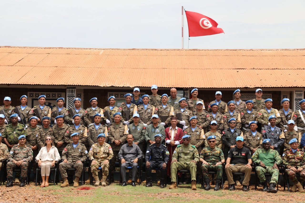 تكريم اممي لأفراد وحدة المروحيات العسكرية المنتشرة في إفريقيا الوسطى 