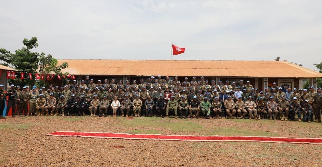 تكريم أممي لأفراد وحدة المروحيات العسكرية التونسية المنتشرة في إفريقيا الوسطى