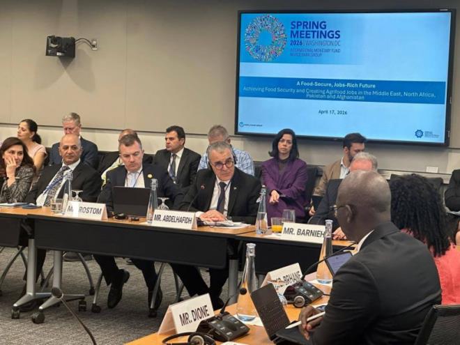 وزير الاقتصاد يعقد جملة من اللقاءات الثنائية في اطار مشاركته في اجتماعات الربيع السنوية للبنك العالمي وصندوق النقد الدولي بواشنطن