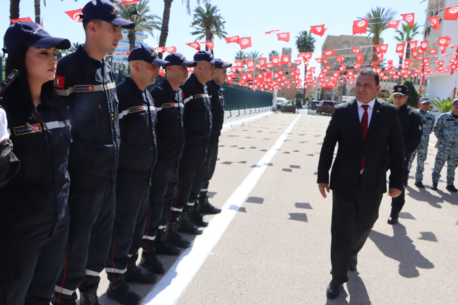 الاحتفال بالعيد 70 لبعث قوات الأمن الداخلي