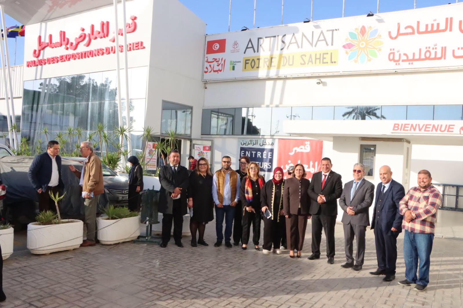 افتتاح الدورة الثامنة لمعرض الساحل للصناعات التقليدية بقصر المعارض بالساحل