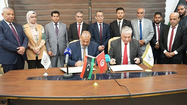 توقيع مذكرات تفاهم وتوأمة بين تونس وليبيا بمناسبة الدورة 52 لمعرض ليبيا الدولي