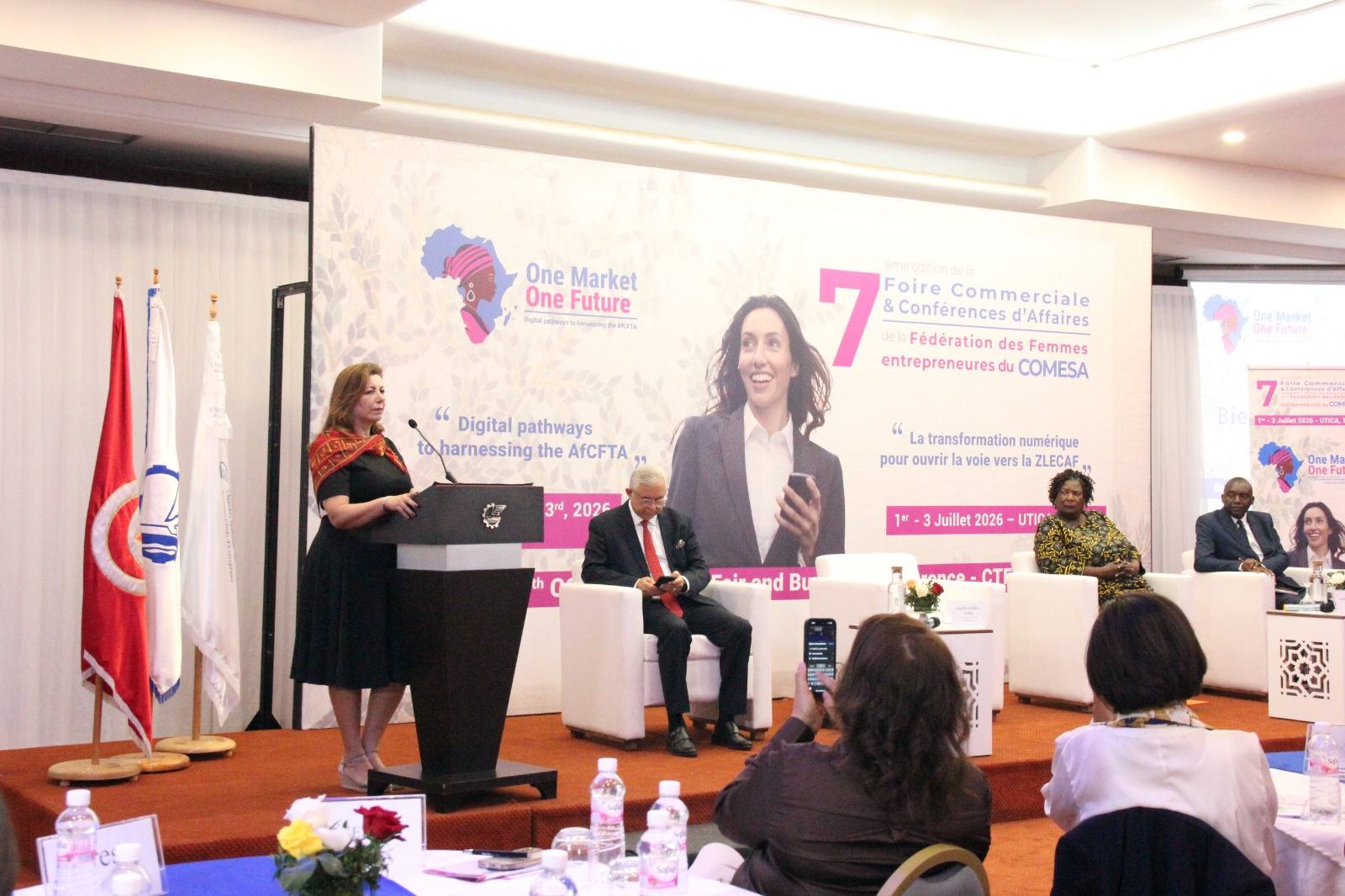 تونس تستضيف الدورة السابعة للمعرض التجاري ومؤتمر سيدات الأعمال بالكوميسا