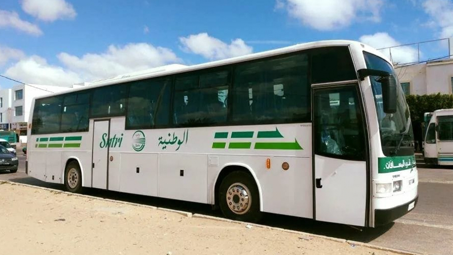 تعويض الحافلة المخصصة لسفرة الذهاب تونس- الذهيبة الخميس بحافلة تتوفر فيها كل الشروط المستوجبة (الشركة الوطنية للنقل بين المدن)