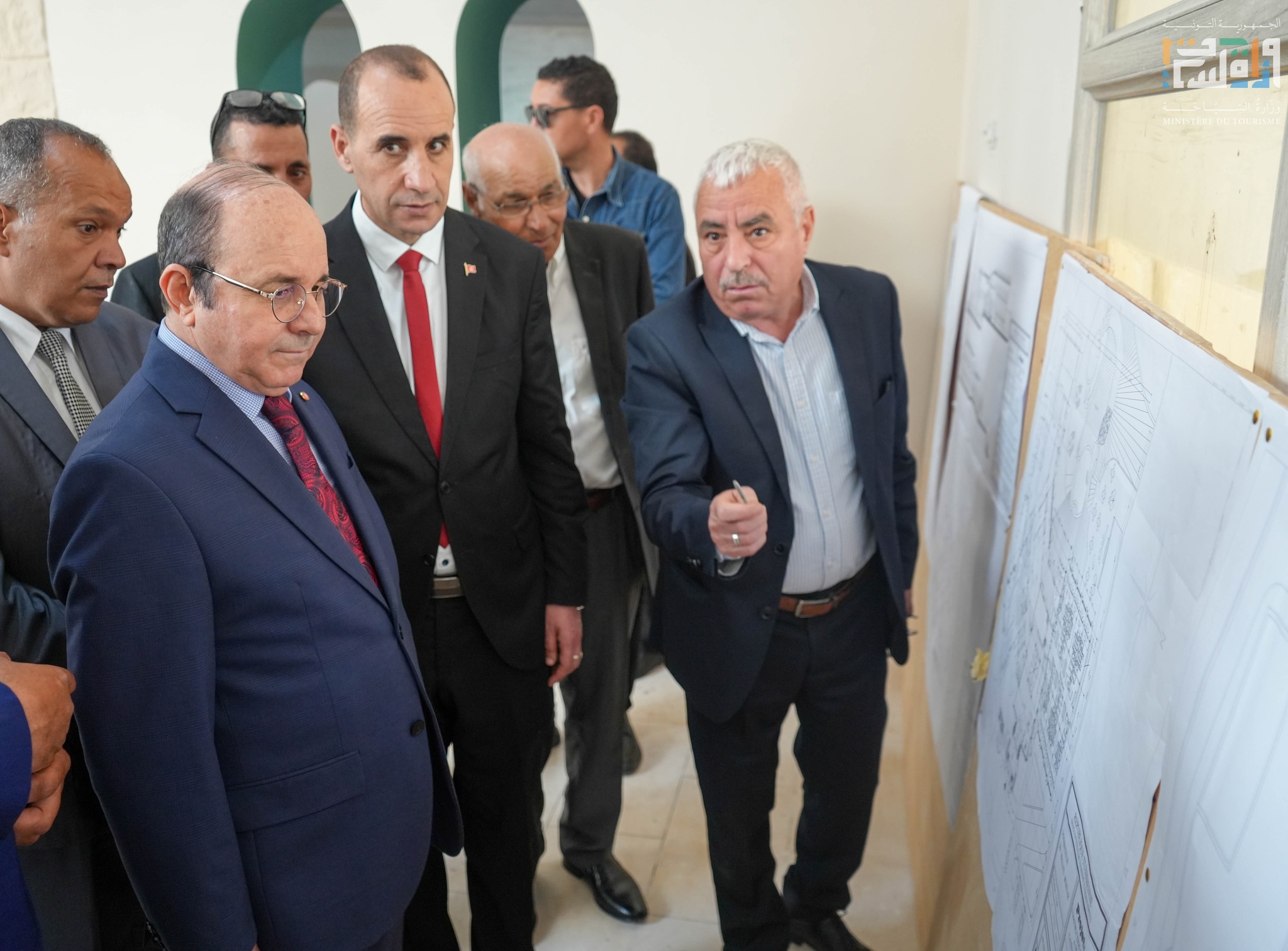 وزير السياحة يؤدي زيارة ميدانية إلى ولاية سليانة: دفع الاستثمار وتسريع الإنجاز نحو ديناميكية تنموية جديدة.