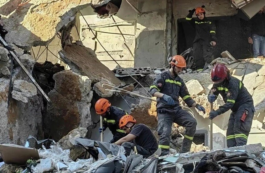 إستشهاد 3 أشخاص في غارة صهيونية على النبطية بجنوب لبنان