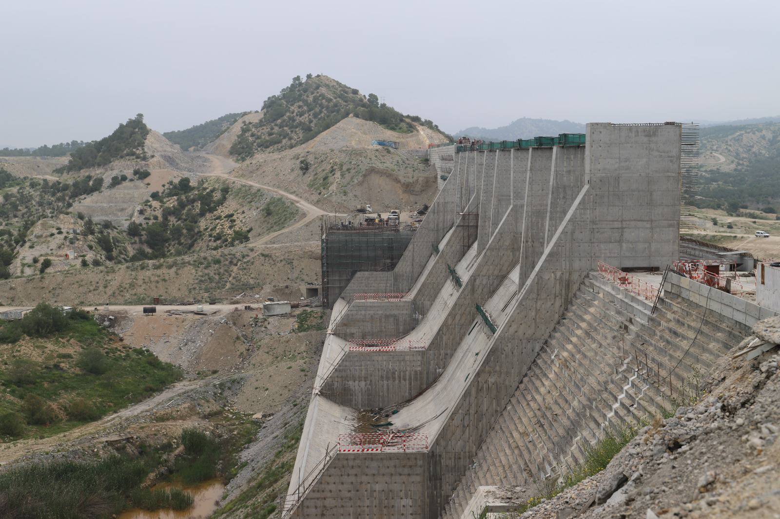 الكاف: تقدم بـ90% في أشغال سد ملاق العلوي