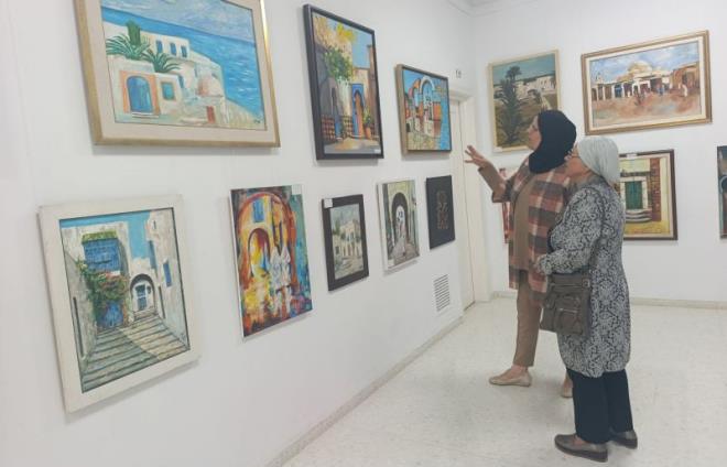 أريانة : افتتاح فعاليات شهر التراث بمعرض تشكيلي يستحضر الموروث المعماري التونسي