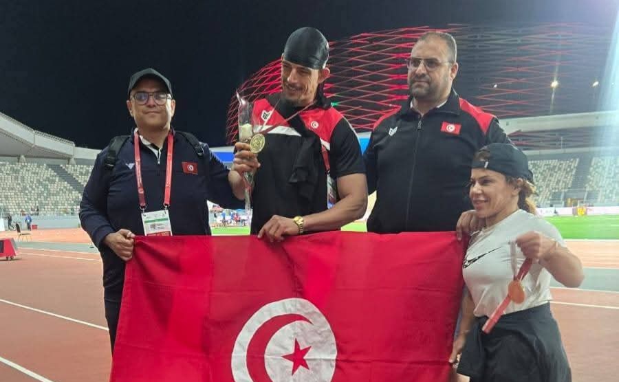 ملتقى الرباط الدولي للجائزة الكبرى للبارا ألعاب القوى: تونس تختتم مشاركتها برصيد 8 ميداليات منها 4 ذهبية