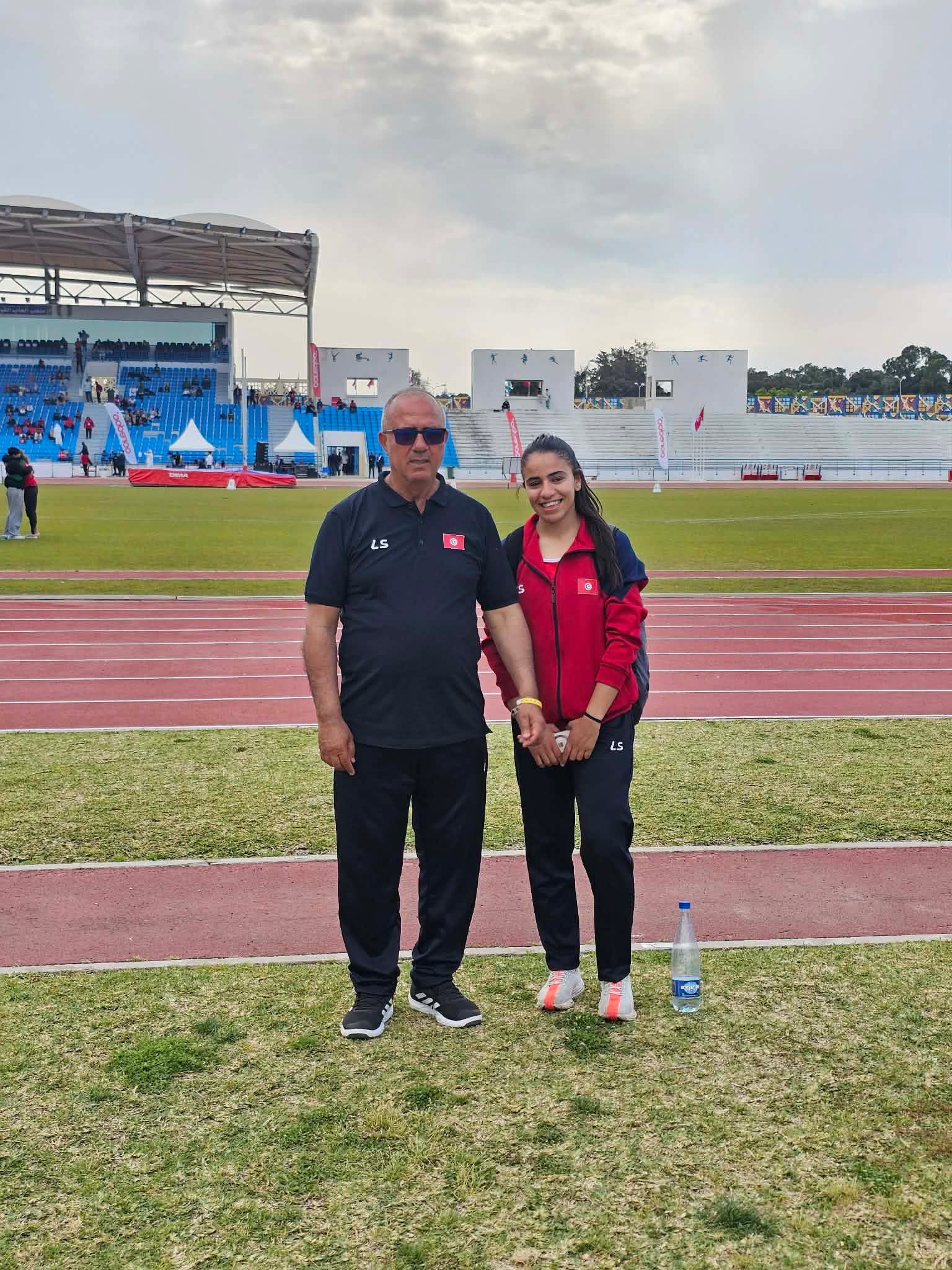  البطولة العربية لألعاب القوى : فريال شنيبة تتوج بالميدالية الفضية في الوثب الطويل 