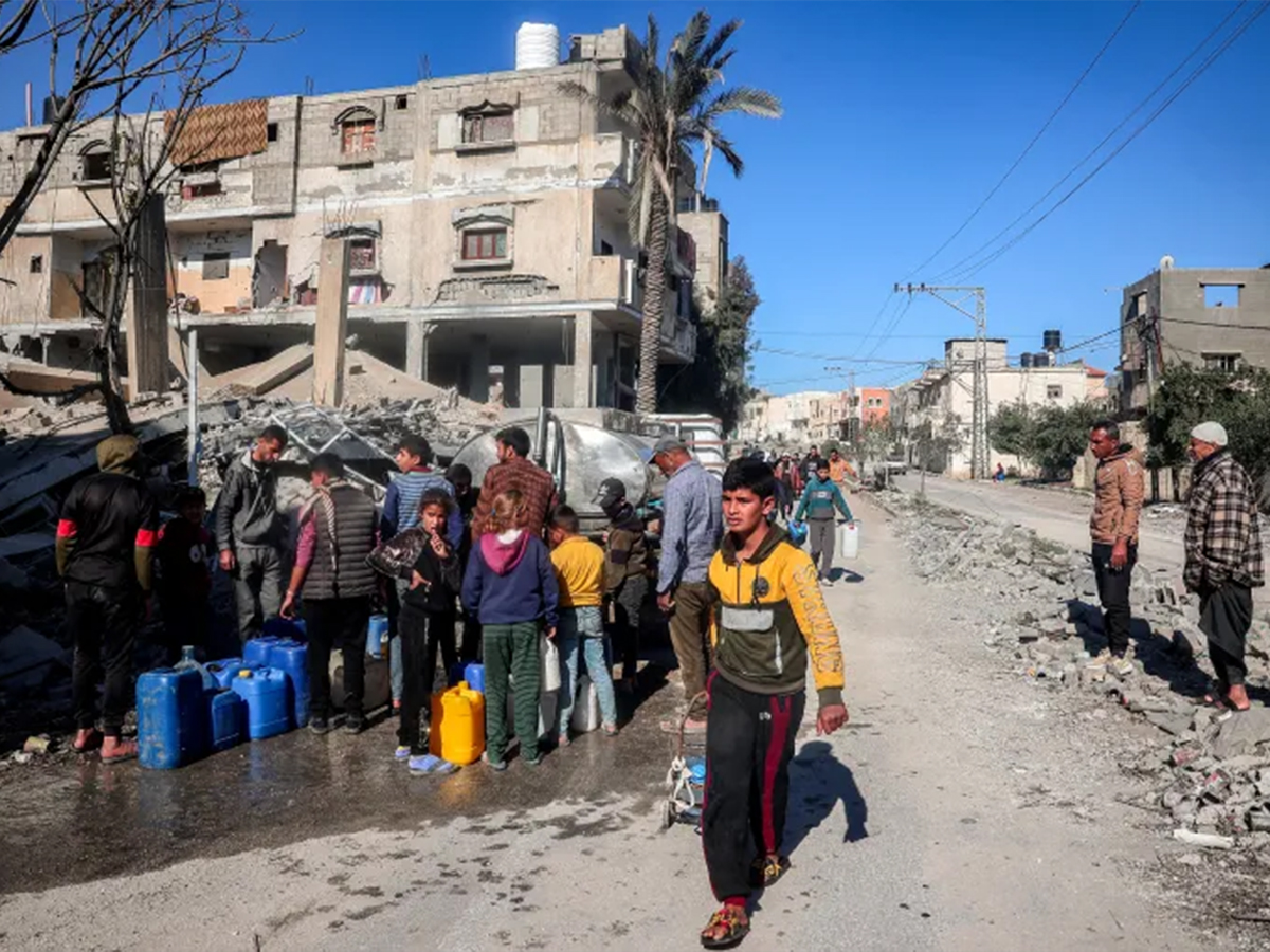 منظمة أطباء بلا حدود تحذر من حرمان الاحتلال سكان قطاع غزة من المياه