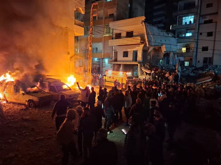 هجمات صهيونية على جنوب لبنان تسفر عن إستشهاد 5 أشخاص بينهم 3 من رجال الإنقاذ