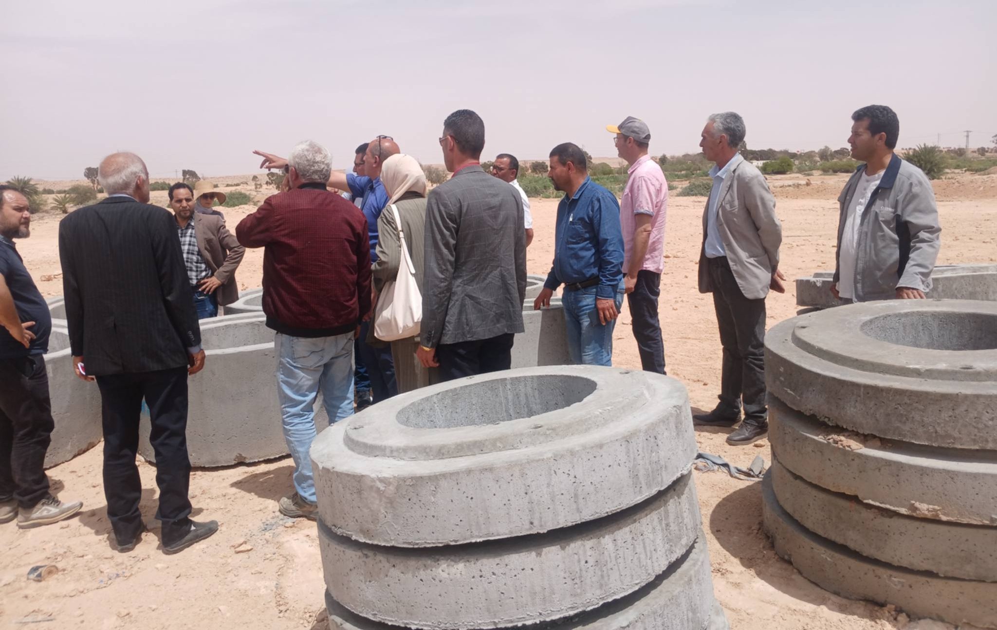 يوم اعلامي برمادة اليوم  لتقديم مشروع التطهير بالمنطقة