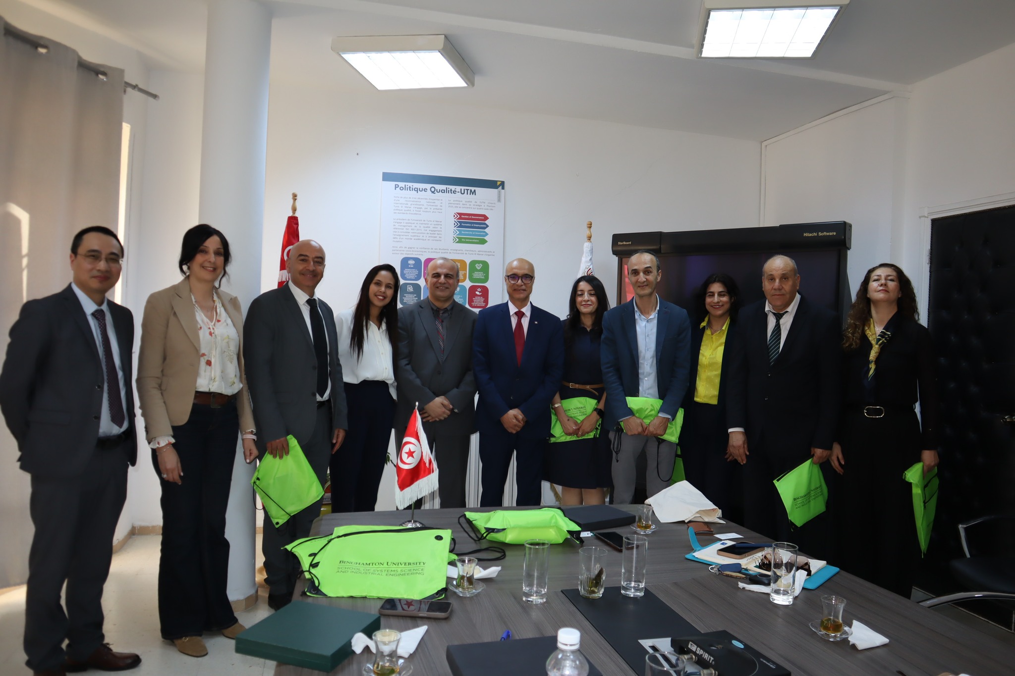 جامعة تونس المنار تبحث سبل التعاون الأكاديمي مع جامعة "بينغهامتون" الأمريكية