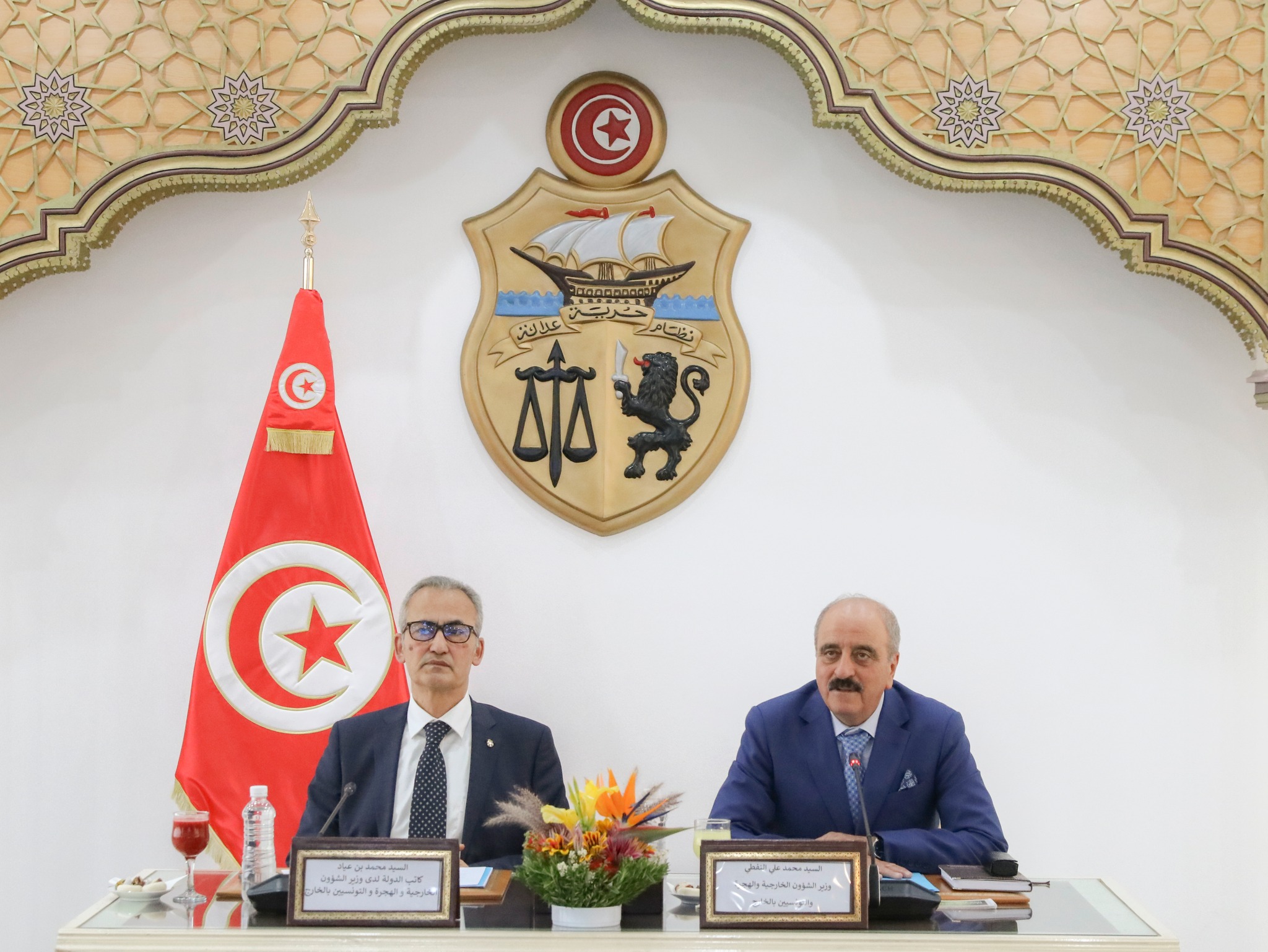 القرارات الأخيرة حول عودة التونسيين بالخارج محور اجتماع عن بعد لوزير الخارجية مع رؤساء البعثات الدبلوماسية و القنصلية