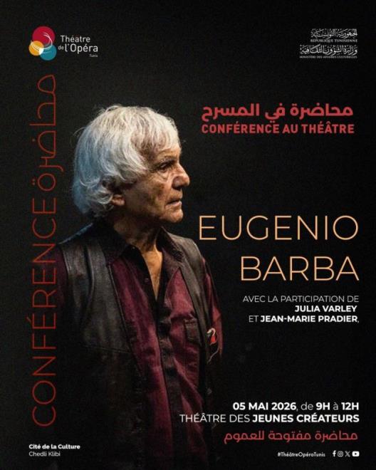 مسرح أوبرا تونس يستضيف الرائد االمسرحي العالمي "يوجينيو باربا" في "ماستر كلاس" استثنائي