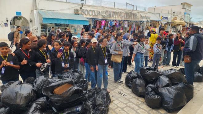 مدنين: تظاهرة بيئية تنشيطية من اجل ميدون اجمل