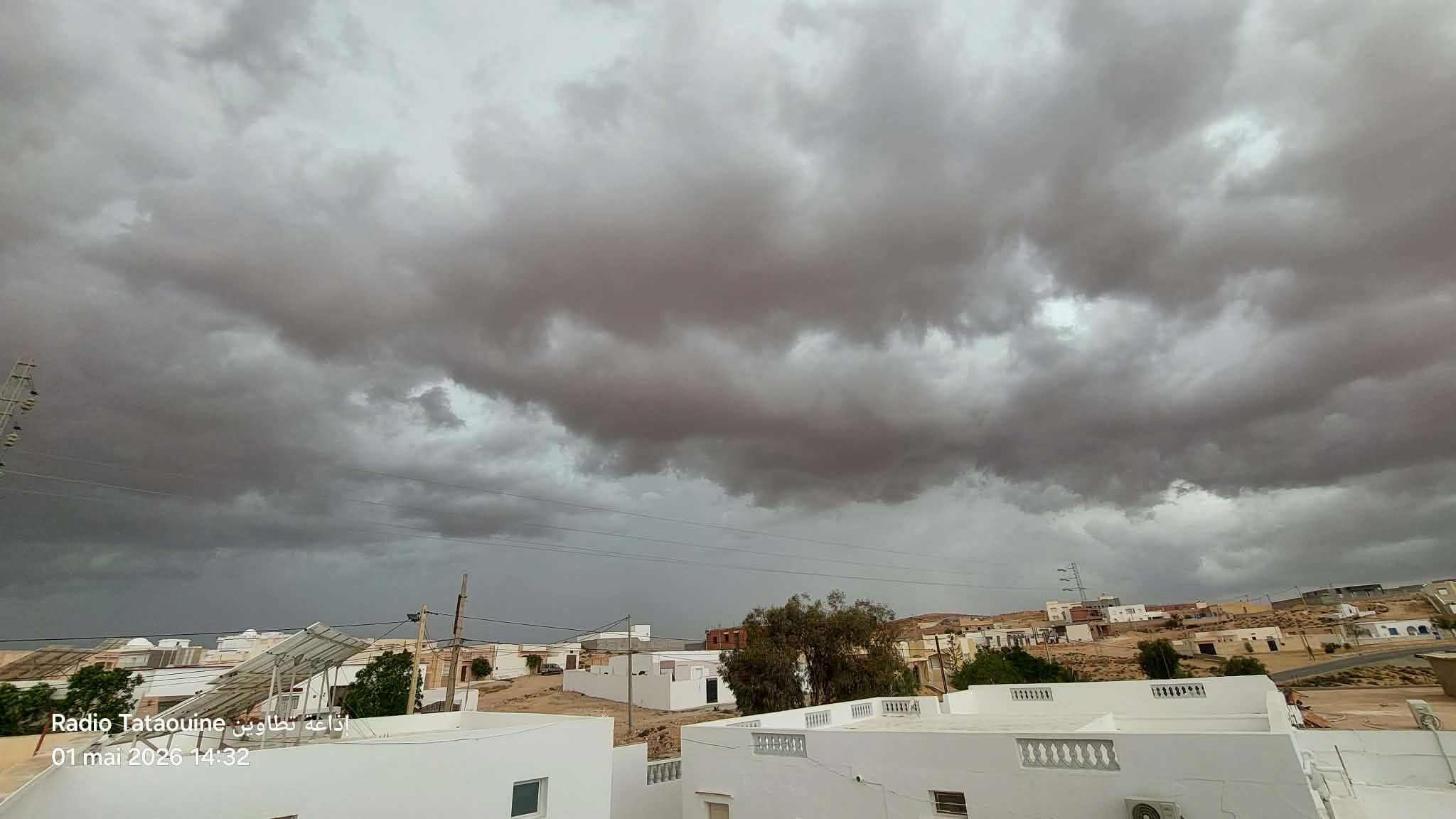 طقس مغيم جزئيا والحرارة في استقرار