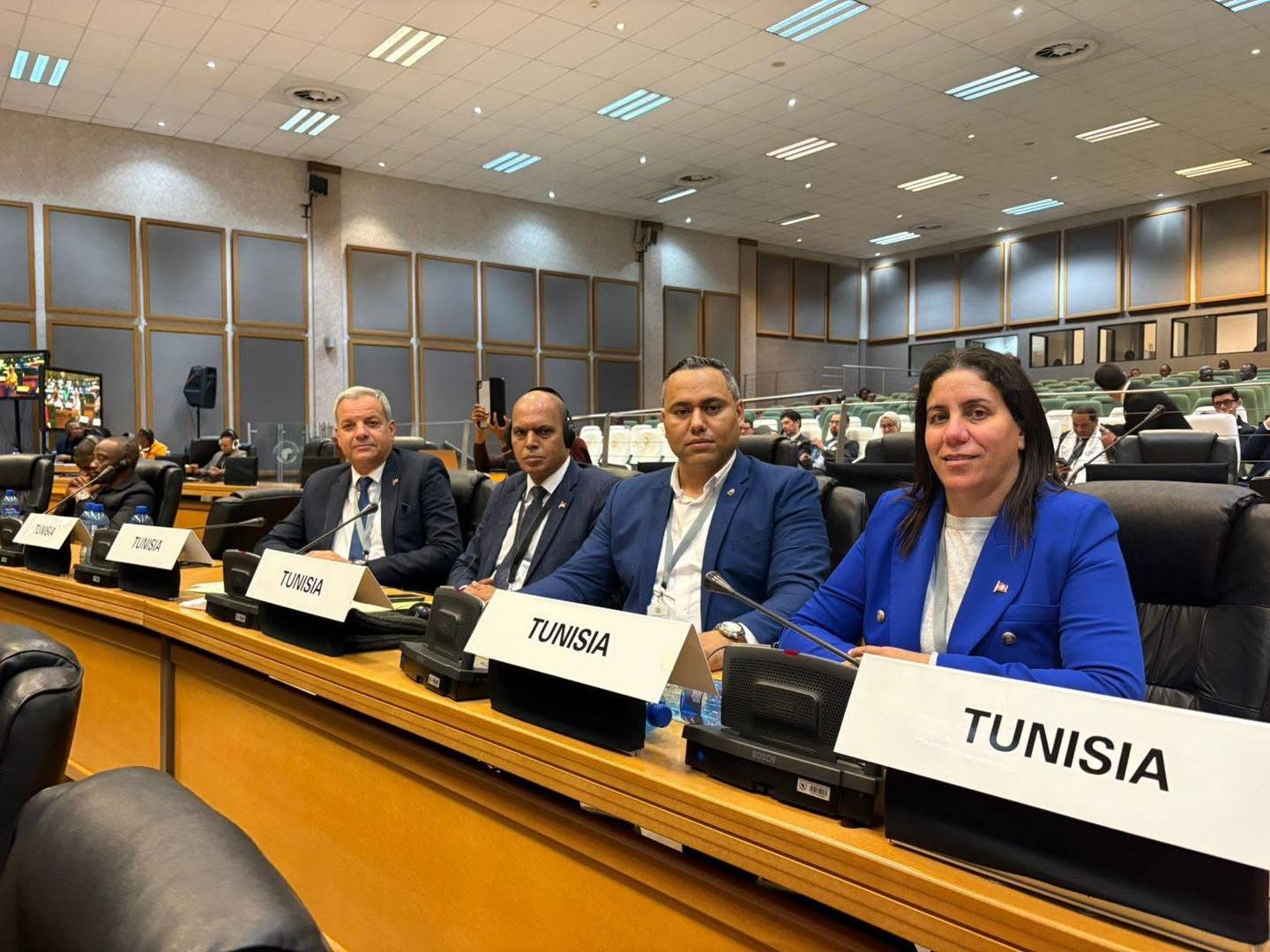 انتخاب النائبين يسرى البواب رئيسا لمجموعة شمال إفريقيا وعواطف الشنيتي نائبة لرئيس شبكة النساء البرلمانيات في البرلمان الافريقي