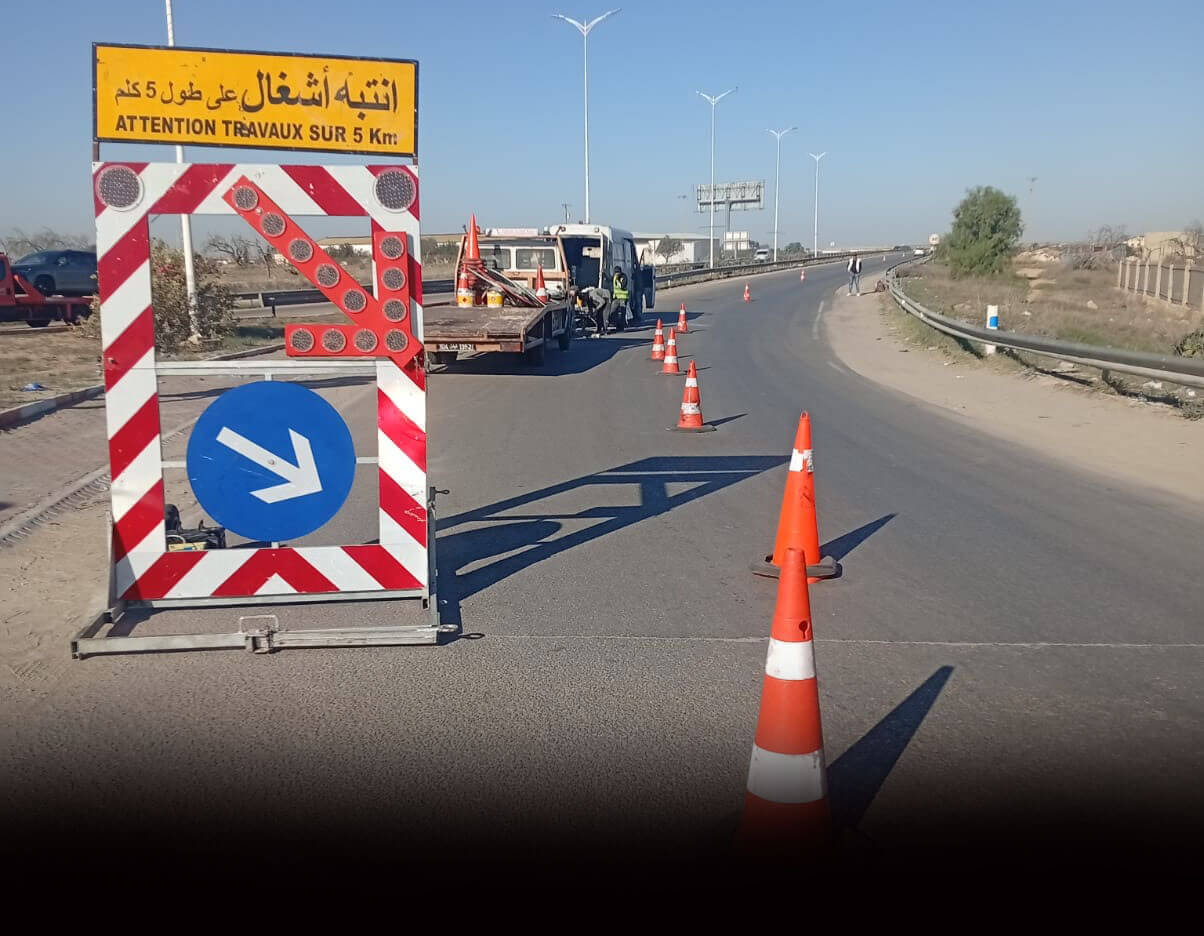 Autoroute : fermeture temporaire de la sortie vers Hergla du 4 au 8 mai