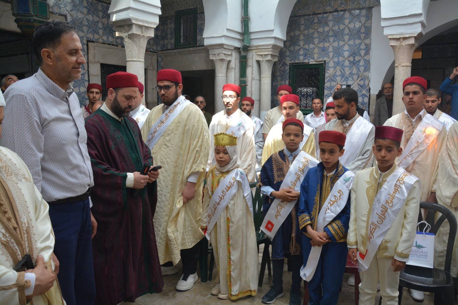 وزير الشؤون الدّينية يُشرف على تكريم المتفوّقين في المسابقة الوطنية لحفظ القرآن الكريم