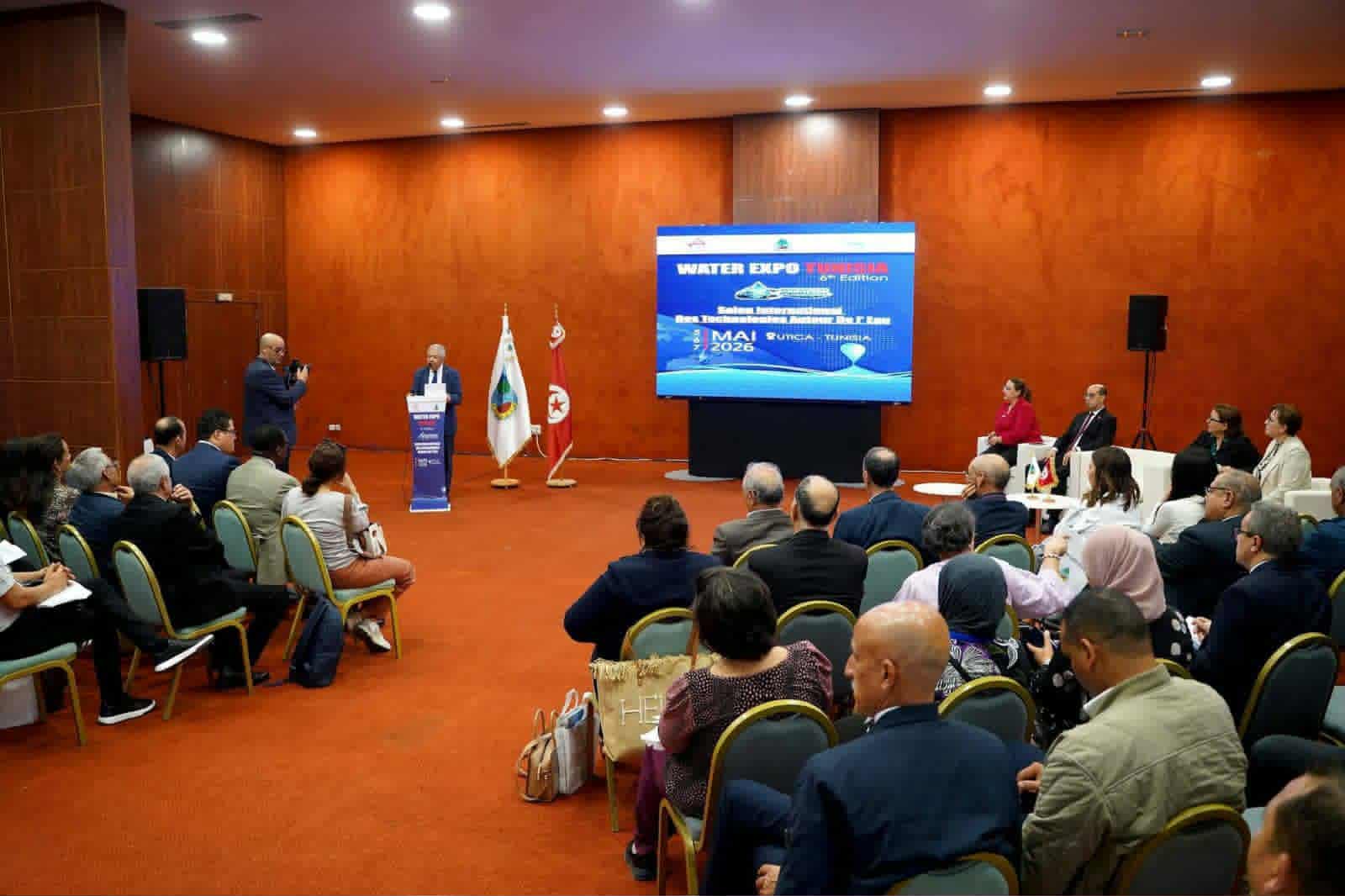 افتتاح الدورة السادسة للصالون الدولي للأنشطة والتكنولوجيا المائية  "Water Expo 6.0"