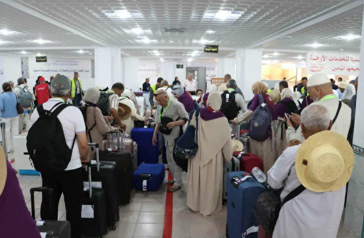 على متنها 266 حاجا  وحاجــة : انطلاق أول رحلة للحجيج من مطار المنستير نحو  البقاع المقدّسة  