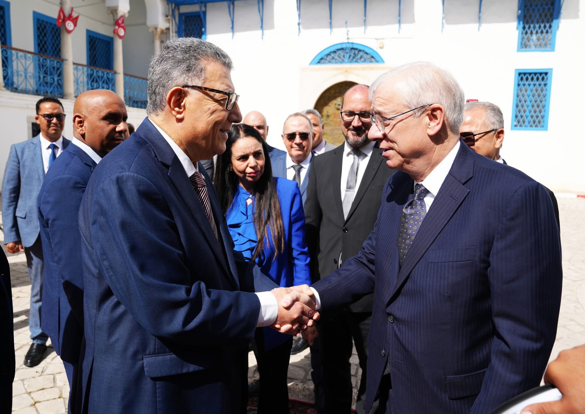 رئيس مجلس النواب يستقبل رئيس مجلس العموم الكندي والوفد البرلماني المرافق له