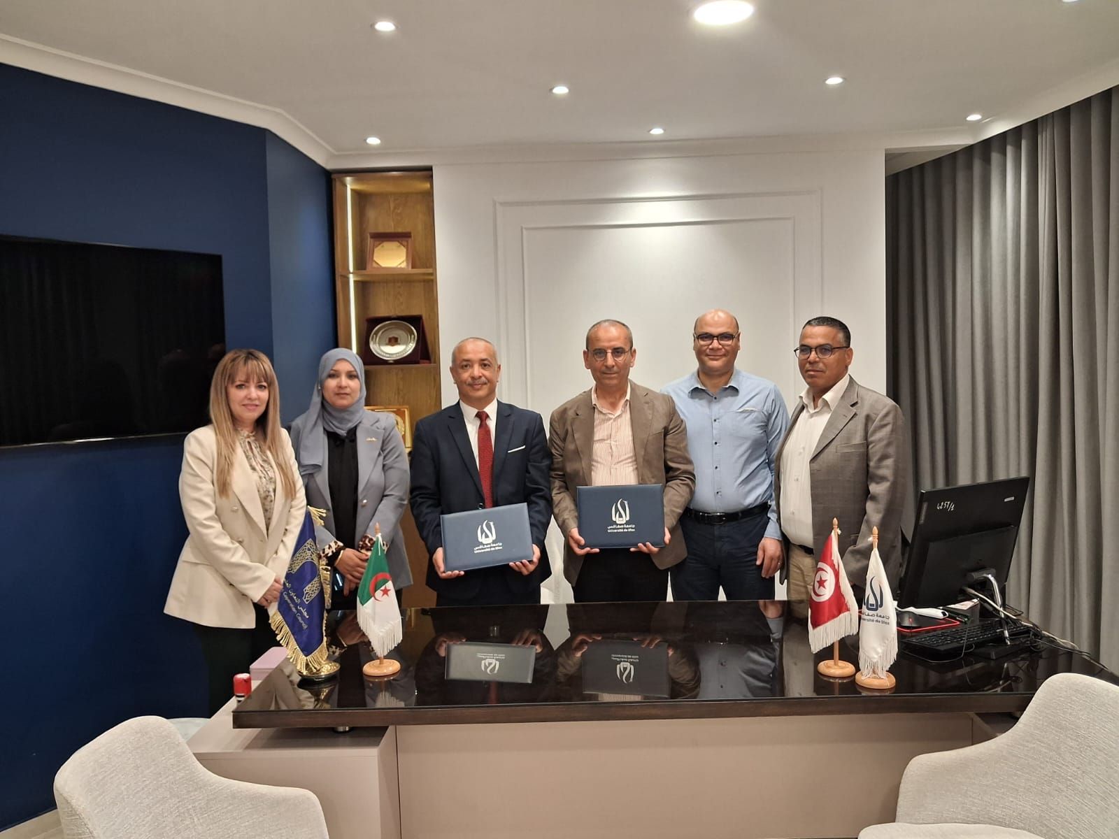 جامعة صفاقس تبرم اتفاقية شراكة استراتيجية مع مجلس التعاون العلمي العربي الجزائري