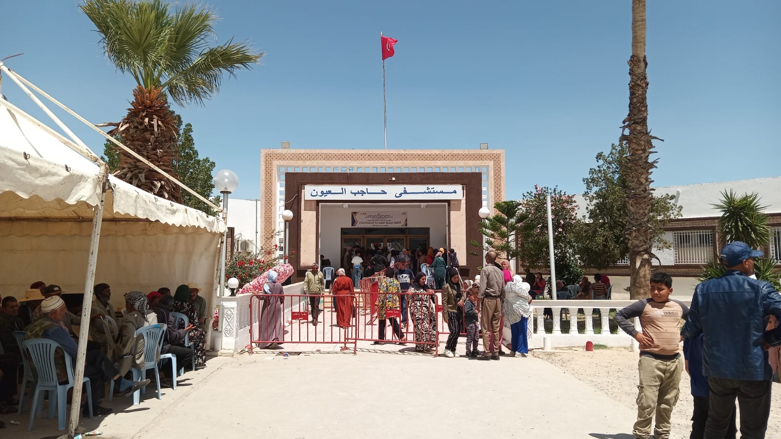 قافلة صحية مجانية متعددة الإختصاصات بمعتمدية حاجب العيون 
