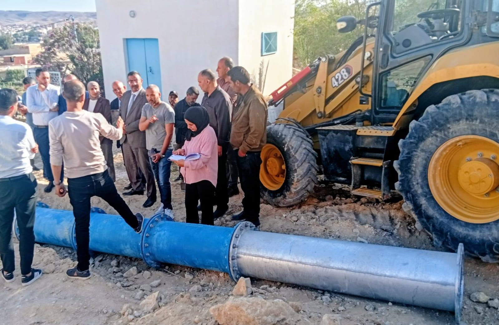 قفصة : تقدّم نسبة إنجاز مشروع تحسين تزويد مدينة الرديف بالماء الصالح للشرب بــ 93 بالمائة