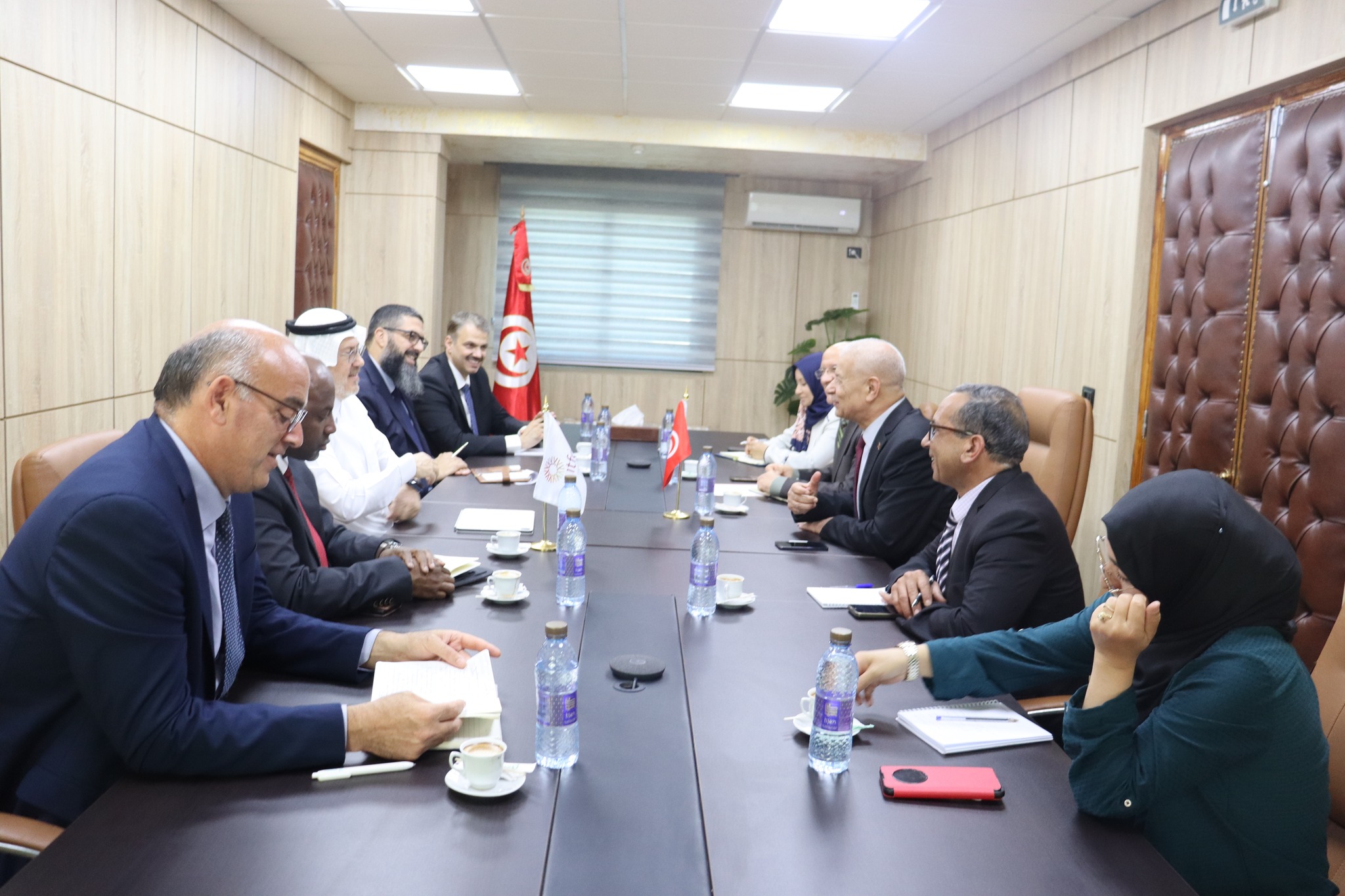 وزير التجارة وتنمية الصادرات يستقبل الرئيس التنفيذي للمؤسسة الدولية الإسلامية لتمويل التجارة