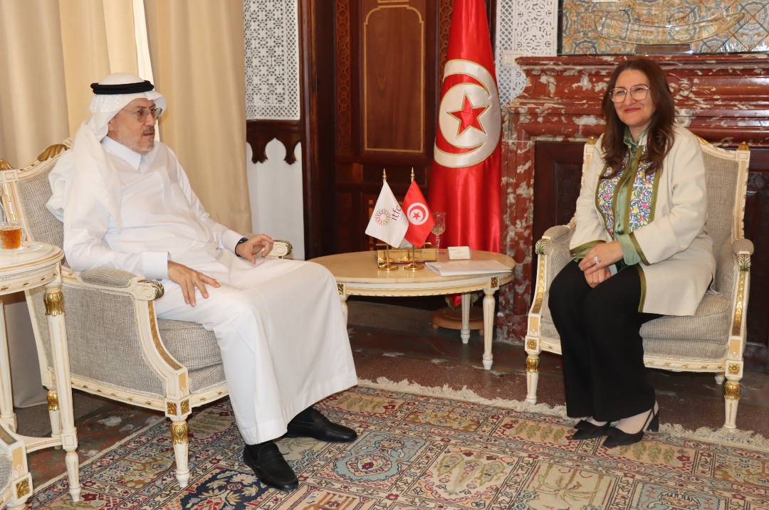 وزيرة الماليّة تلتقي بالرئيس التنفيذي للمؤسسة الدولية الإسلامية لتمويل للتجارة