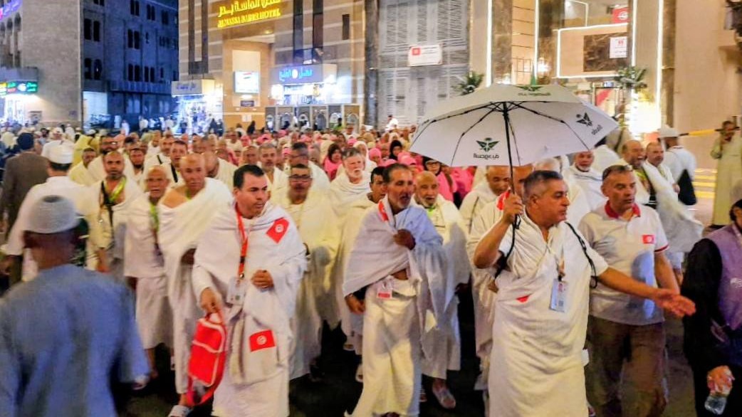 وصول نحو 9 آلاف حاج تونسي إلى البقاع المقدسة وجميعهم في صحة جيدة