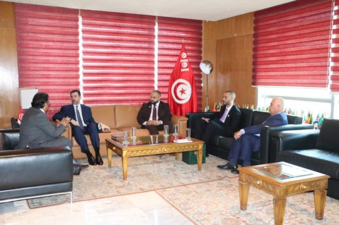 وفد رفيع ممثل عن الجهات المنظمة للتظاهرة الكونيّة "إكسبو 2030 الرياض" في زيارة إلى مركز النهوض بالصادرات