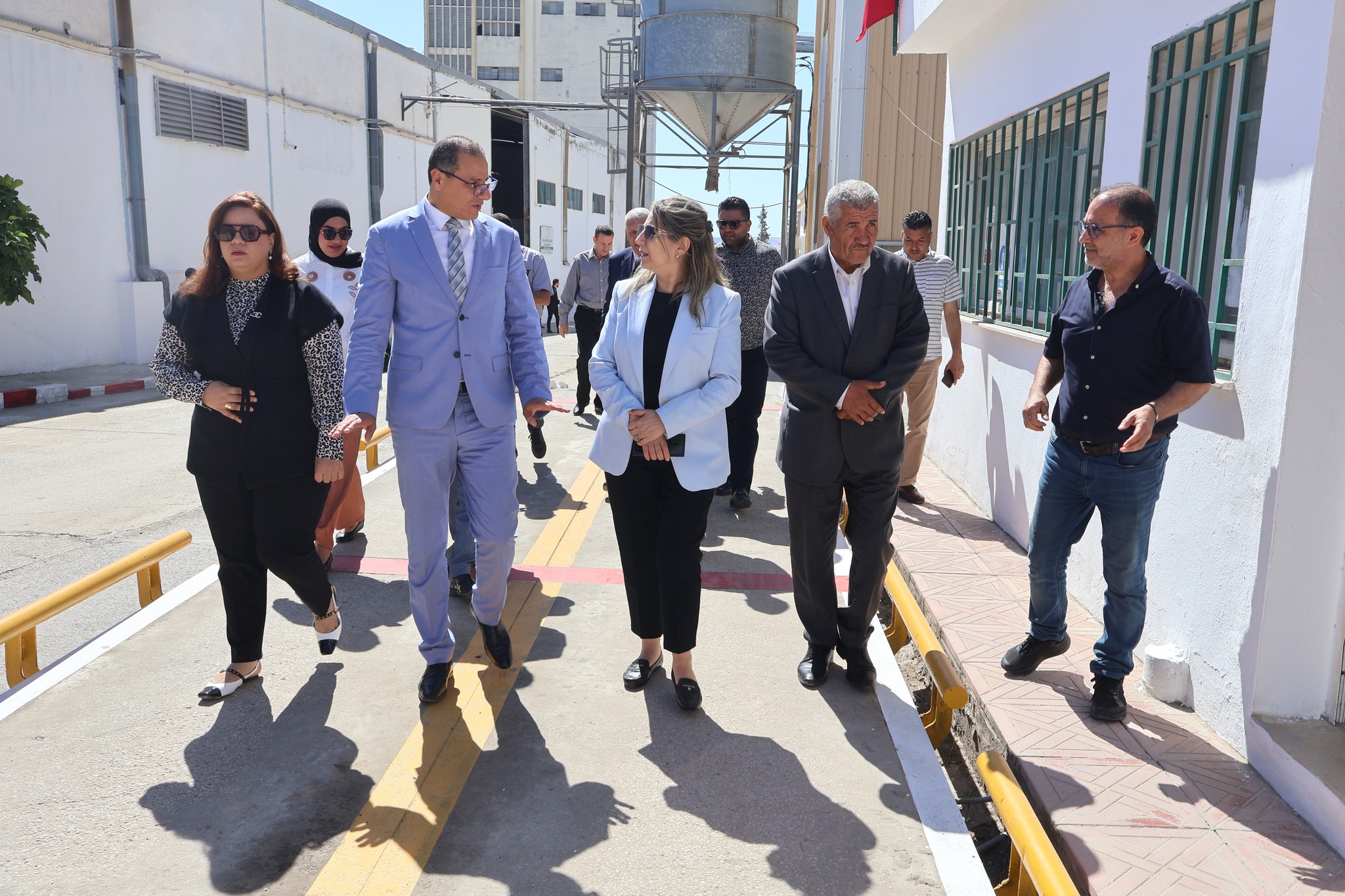 باجة: الاطلاع على جاهزية مراكز تجميع الحبوب لقبول المحاصيل وخزنها